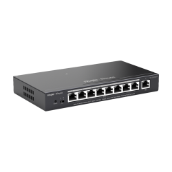 Switch L2, 8 x RJ45 1G PoE, 1 x RJ45 1G, Cloud Management - Ruijie Reyee RG-ES209GC-P