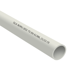 Tub PVC rigid D16, 750N, 3m - DLX TRP-802-16
