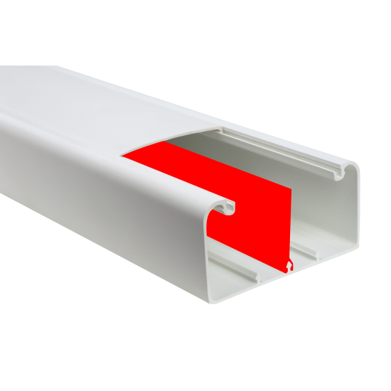 Separator pentru canal cablu 102x50 mm, 2m - DLX DLX-102-51 Separator pentru canal cablu 102x50 mm, 2m - DLX DLX-102-51