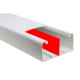 Separator pentru canal cablu 102x50 mm, 2m - DLX DLX-102-51 Separator pentru canal cablu 102x50 mm, 2m - DLX DLX-102-51