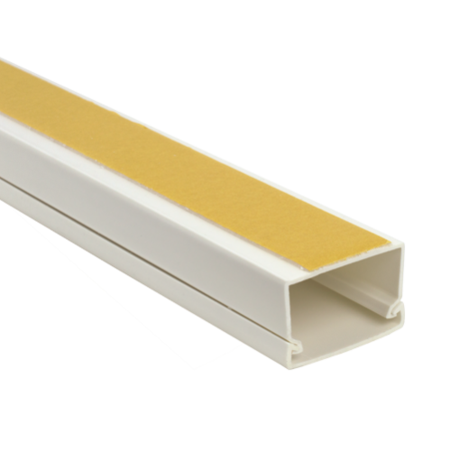 Canal cablu 40x25 mm cu adeziv, 2m - DLX PVCA-406-25 Canal cablu 40x25 mm cu adeziv, 2m - DLX PVCA-406-25
