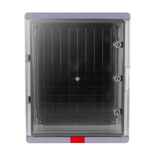 Cutie distributie IP67 din ABS gri, usa transparenta, placa metalica, 400x500x240 mm PS405024 Cutie distributie IP67 din ABS gri, usa transparenta, placa metalica, 400x500x240 mm PS405024