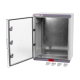 Cutie distributie IP67 din ABS gri, usa transparenta, placa metalica, 400x500x240 mm PS405024 Cutie distributie IP67 din ABS gri, usa transparenta, placa metalica, 400x500x240 mm PS405024