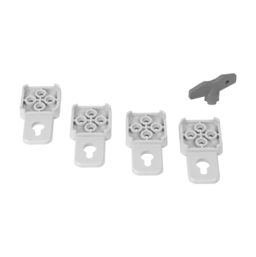 Cutie distributie IP67 din ABS gri, usa transparenta, placa metalica, 400x500x240 mm PS405024 Cutie distributie IP67 din ABS gri, usa transparenta, placa metalica, 400x500x240 mm PS405024