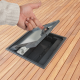 Doza de pardoseala in carcasa plastic - DLX UBS-890-12 Doza de pardoseala in carcasa plastic - DLX UBS-890-12