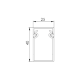 Canal cablu perforat 25x40 mm, cu capac, 2m - DLX PVCP-257-40 Canal cablu perforat 25x40 mm, cu capac, 2m - DLX PVCP-257-40