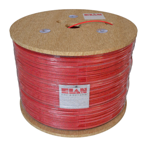 Cablu de incendiu E120 - 2x2x0.8mm, 500m ELN120-2x2x08-T Cablu de incendiu E120 - 2x2x0.8mm, 500m ELN120-2x2x08-T