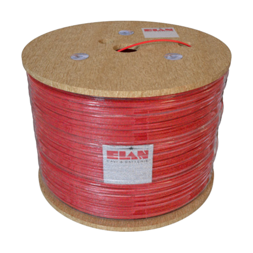 Cablu de incendiu E120 - 1x2x0.8mm, 500m ELN120-1x2x08-T Cablu de incendiu E120 - 1x2x0.8mm, 500m ELN120-1x2x08-T