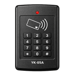 Cititor de proximitate RFID (125KHz) stand-alone pentru exterior cu tastatura YK-05A