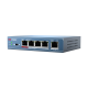 Switch 4 porturi PoE, 1 port uplink- HIKVISION DS-3E0105P-E-M Switch 4 porturi PoE, 1 port uplink- HIKVISION DS-3E0105P-E-M