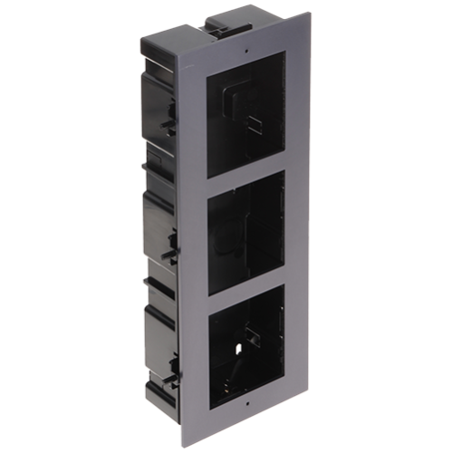 Rama montaj ingropat, 3 module, pentru Interfon modular - HIKVISION DS-KD-ACF3 Rama montaj ingropat, 3 module, pentru Interfon modular - HIKVISION DS-KD-ACF3