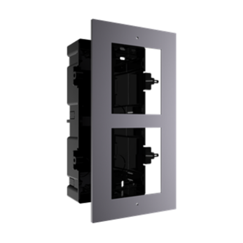 Rama montaj ingropat, 2 module, pentru Interfon modular - HIKVISION DS-KD-ACF2 Rama montaj ingropat, 2 module, pentru Interfon modular - HIKVISION DS-KD-ACF2