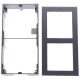 Rama montaj aparent, 2 module, pentru Interfon modular - HIKVISION DS-KD-ACW2 Rama montaj aparent, 2 module, pentru Interfon modular - HIKVISION DS-KD-ACW2