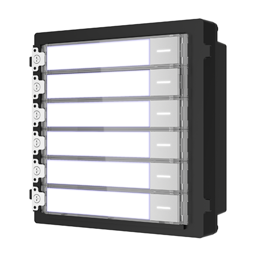 Modul extensie afisaj 6 familii pentru Interfon modular - HIKVISION DS-KD-KK Modul extensie afisaj 6 familii pentru Interfon modular - HIKVISION DS-KD-KK