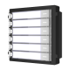 Modul extensie afisaj 6 familii pentru Interfon modular - HIKVISION DS-KD-KK Modul extensie afisaj 6 familii pentru Interfon modular - HIKVISION DS-KD-KK
