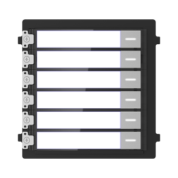 Modul extensie afisaj 6 familii pentru Interfon modular - HIKVISION DS-KD-KK Modul extensie afisaj 6 familii pentru Interfon modular - HIKVISION DS-KD-KK