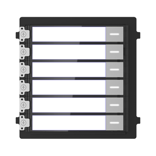 Modul extensie afisaj 6 familii pentru Interfon modular - HIKVISION DS-KD-KK Modul extensie afisaj 6 familii pentru Interfon modular - HIKVISION DS-KD-KK