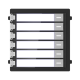 Modul extensie afisaj 6 familii pentru Interfon modular - HIKVISION DS-KD-KK Modul extensie afisaj 6 familii pentru Interfon modular - HIKVISION DS-KD-KK