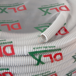Tub flexibil (copex) D20, Halogen free, ignifug, cu fir tragere, rola 100 metri - DLX CRP-869-20 Tub flexibil (copex) D20, Halogen free, ignifug, cu fir tragere, rola 100 metri - DLX CRP-869-20
