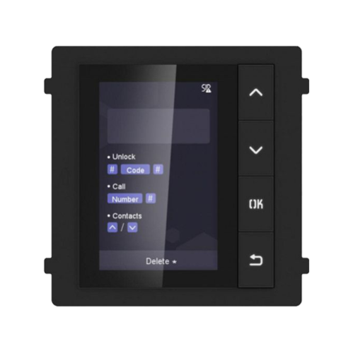 Modul afisaj LCD TFT pentru Interfon modular - HIKVISION DS-KD-DIS Modul afisaj LCD TFT pentru Interfon modular - HIKVISION DS-KD-DIS