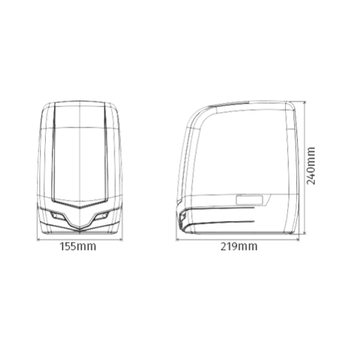 Kit automatizare poarta batanta 2x2.5m -MOTORLINE TELICA230-KIT Kit automatizare poarta batanta 2x2.5m -MOTORLINE TELICA230-KIT