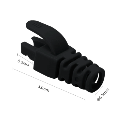 Manson protectie mufa RJ45, negru (100buc) RJ45-CAP-BK