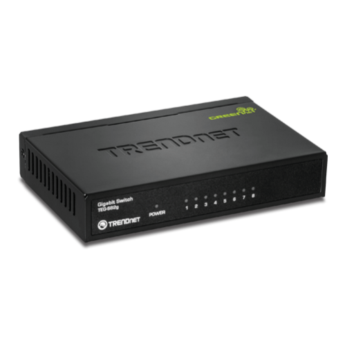 Switch GREENnet 8 porturi Gigabit - TRENDnet TEG-S82G Switch GREENnet 8 porturi Gigabit - TRENDnet TEG-S82G