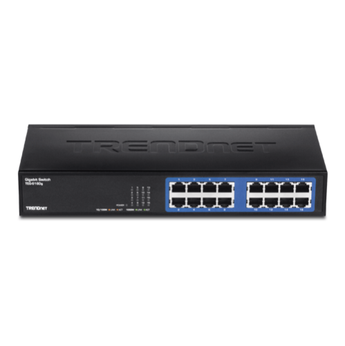 Switch GREENnet 16 porturi Gigabit - TRENDnet TEG-S16DG Switch GREENnet 16 porturi Gigabit - TRENDnet TEG-S16DG