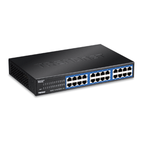 Switch GREENnet 24 porturi Gigabit - TRENDnet TEG-S24DG Switch GREENnet 24 porturi Gigabit - TRENDnet TEG-S24DG