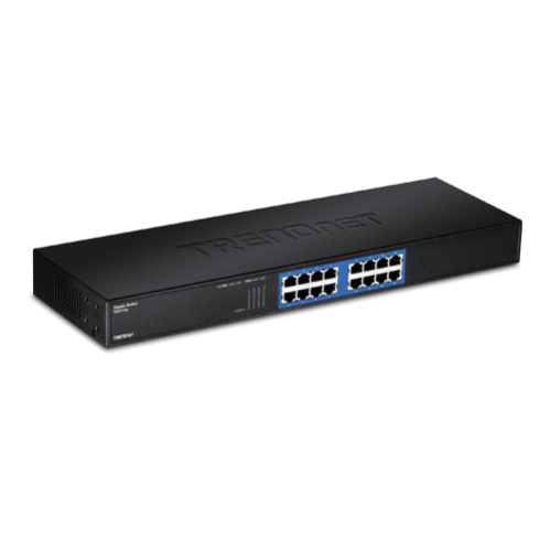 Switch GREENnet rack mount 16 porturi Gigabit - TRENDnet TEG-S16G Switch GREENnet rack mount 16 porturi Gigabit - TRENDnet TEG-S16G