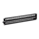 Patch Panel ecranat 48 porturi blank keystone 2U - TRENDnet TC-KP48S Patch Panel ecranat 48 porturi blank keystone 2U - TRENDnet TC-KP48S