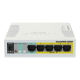 Smart Switch 5 x Gigabit (4 x PoE), 1 x SFP - Mikrotik CSS106-1G-4P-1S Smart Switch 5 x Gigabit (4 x PoE), 1 x SFP - Mikrotik CSS106-1G-4P-1S