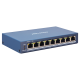 Switch 8 porturi PoE, 1 port uplink RJ45, SMART Management - HIKVISION DS-3E1309P-EI Switch 8 porturi PoE, 1 port uplink RJ45, SMART Management - HIKVISION DS-3E1309P-EI