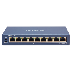Switch 8 porturi PoE, 1 port uplink RJ45, SMART Management - HIKVISION DS-3E1309P-EI Switch 8 porturi PoE, 1 port uplink RJ45, SMART Management - HIKVISION DS-3E1309P-EI