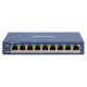 Switch 8 porturi PoE, 1 port uplink RJ45, SMART Management - HIKVISION DS-3E1309P-EI Switch 8 porturi PoE, 1 port uplink RJ45, SMART Management - HIKVISION DS-3E1309P-EI