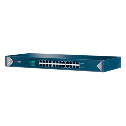 Switch L2, 24 x RJ45 1G, Unmanaged - HIKVISION DS-3E0524-E Switch L2, 24 x RJ45 1G, Unmanaged - HIKVISION DS-3E0524-E