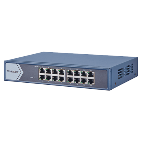 Switch L2, 16 x RJ45 1G, Smart Management - HIKVISION DS-3E1516-EI Switch L2, 16 x RJ45 1G, Smart Management - HIKVISION DS-3E1516-EI