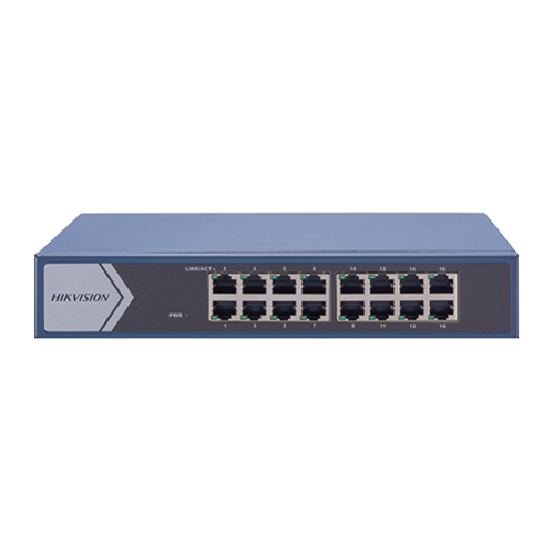 Switch L2, 16 x RJ45 1G, Smart Management - HIKVISION DS-3E1516-EI Switch L2, 16 x RJ45 1G, Smart Management - HIKVISION DS-3E1516-EI