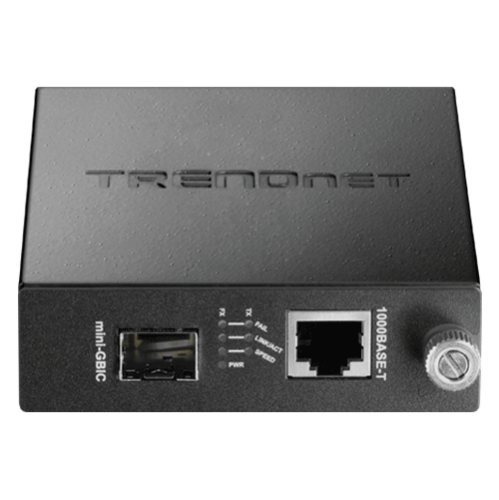 Media Convertor Gigabit - SFP fibra optica (pt TFC-1600) - TRENDnet TFC-1000MGA Media Convertor Gigabit - SFP fibra optica (pt TFC-1600) - TRENDnet TFC-1000MGA