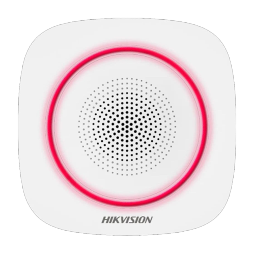Sirena wireless AX PRO de interior cu led rosu, 868Mhz - HIKVISION DS-PS1-I-WE-R Sirena wireless AX PRO de interior cu led rosu, 868Mhz - HIKVISION DS-PS1-I-WE-R