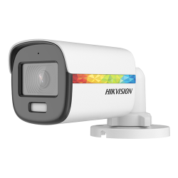 ColorVU - Camera AnalogHD 2MP, lentila 2.8mm, lumina 20m, Audio - HIKVISION DS-2CE10DF8T-FSLN-2.8mm