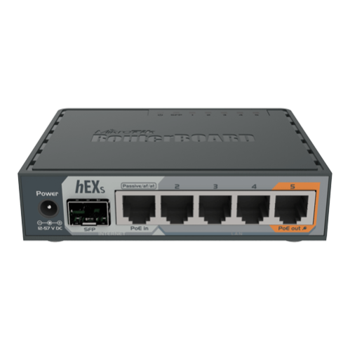 Router hEX S, 5 x Gigabit, 1 xSFP, RouterOS L4 - Mikrotik RB760iGS Router hEX S, 5 x Gigabit, 1 xSFP, RouterOS L4 - Mikrotik RB760iGS