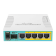 Router hEX PoE, 5 x Gigabit 4 PoE, 1 x SFP, RouterOS L4 - Mikrotik RB960PGS Router hEX PoE, 5 x Gigabit 4 PoE, 1 x SFP, RouterOS L4 - Mikrotik RB960PGS