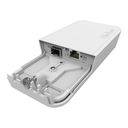 Convertor fibra-cupru Gigabit, carcasa de exterior, PoE in - Mikrotik RBFTC11 Convertor fibra-cupru Gigabit, carcasa de exterior, PoE in - Mikrotik RBFTC11