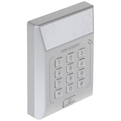 Controler stand-alone cu tastatura si cititor card - HIKVISION DS-K1T801M Controler stand-alone cu tastatura si cititor card - HIKVISION DS-K1T801M