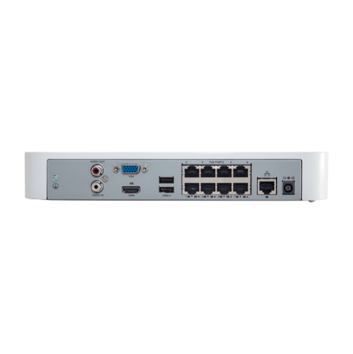 NVR 4K 8 canale 8 MP si 8 porturi PoE, compresie H.265 Ultra - UNIVIEW NVR301-08LS3-P8 NVR 4K 8 canale 8 MP si 8 porturi PoE, compresie H.265 Ultra - UNIVIEW NVR301-08LS3-P8