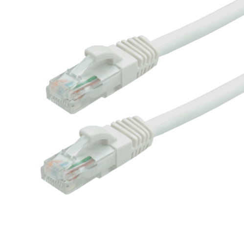 Patch cord Gigabit UTP cat6, LSZH, 3.0m, alb - ASYTECH Networking TSY-PC-UTP6-3M-W