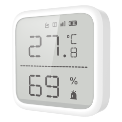 Detector de temperatura si umiditate wireless pentru AX PRO - HIKVISION DS-PDTPH-E-WE