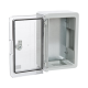 Cutie distributie IP65 din ABS gri, usa transparenta, placa metalica, 200x300x130 mm PP3011 Cutie distributie IP65 din ABS gri, usa transparenta, placa metalica, 200x300x130 mm PP3011