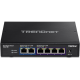 Switch 6 porturi, 4 x 2.5G si 2 x 10G , Fanless - TRENDnet TEG-S762 Switch 6 porturi, 4 x 2.5G si 2 x 10G , Fanless - TRENDnet TEG-S762